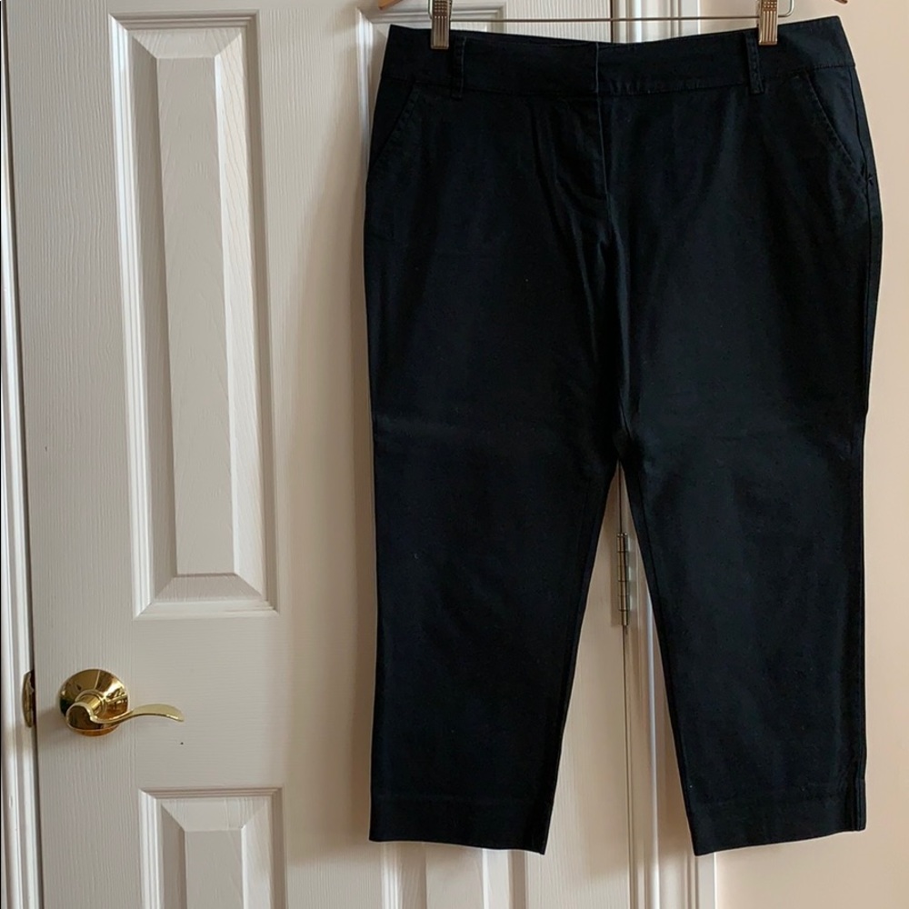 Black Dress Capris